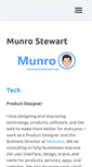 Mobile Screenshot of munrostewart.com